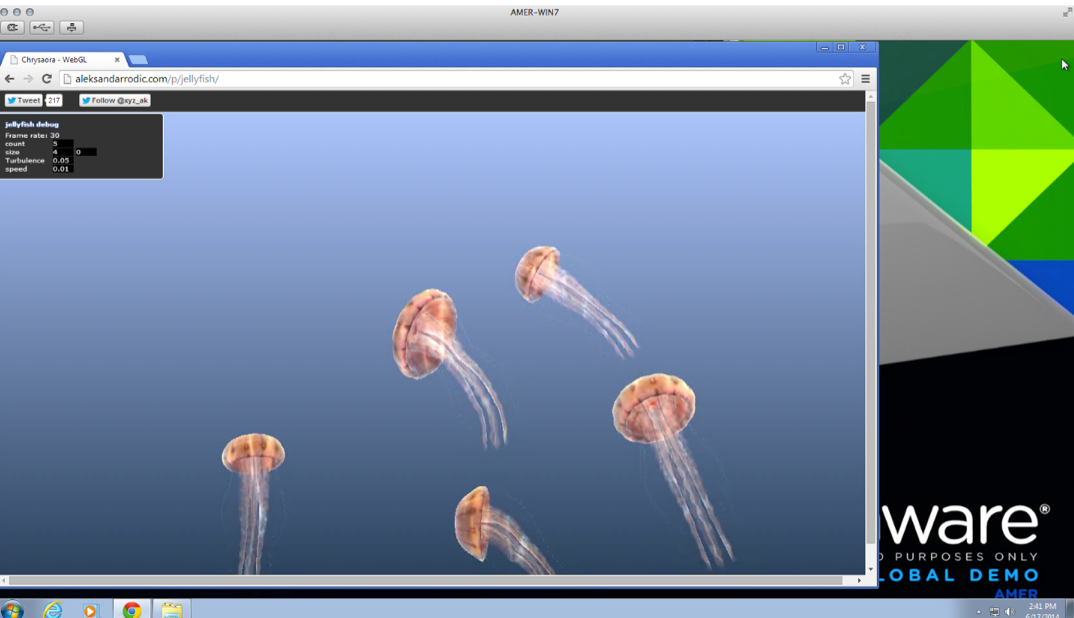 Demo Virtual Desktop Performance Use Cases VMware End User Computing