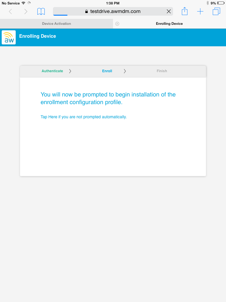 Airwatch Setup And Usage | VMware End User Computing - Global Demo ...