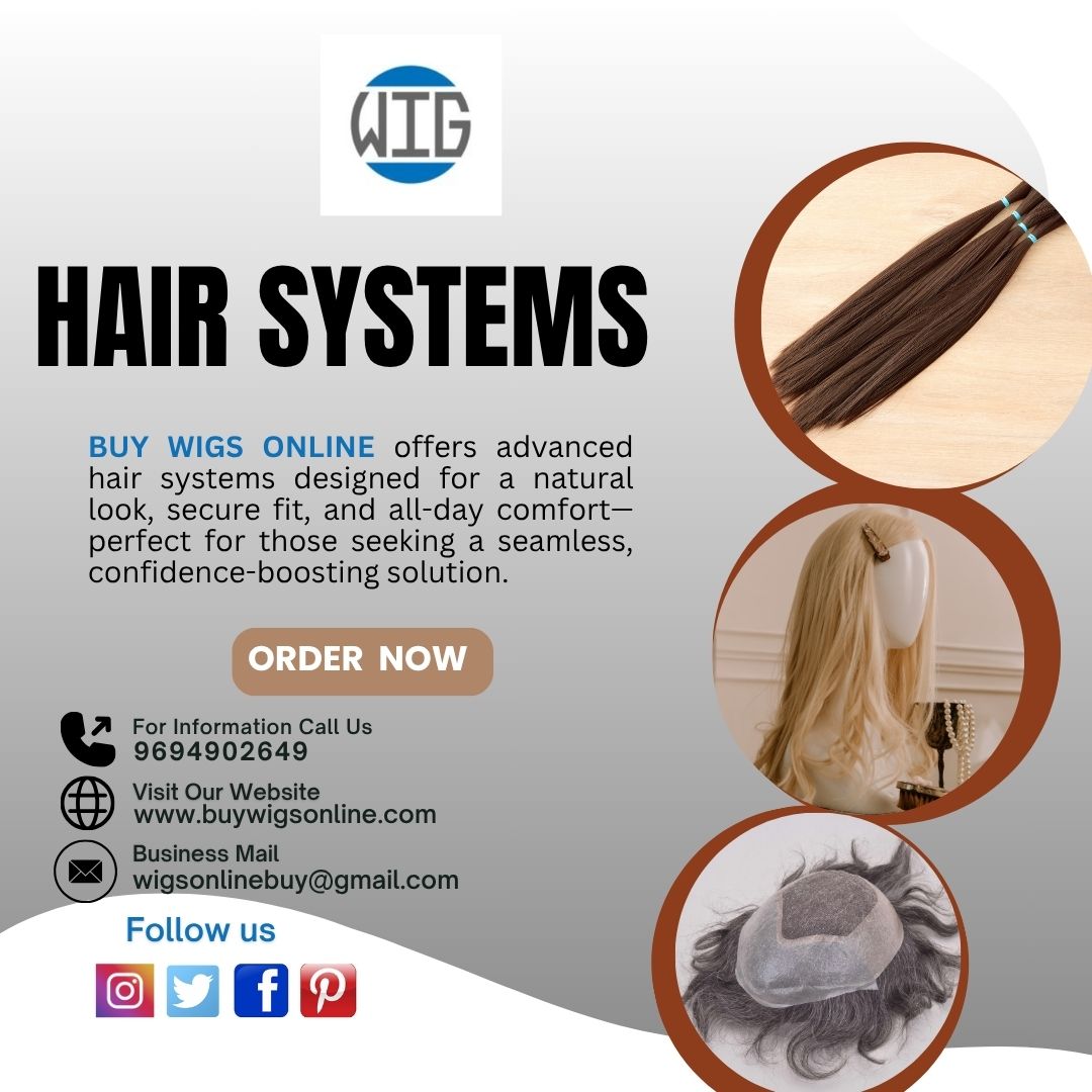Premium Mens Hair System