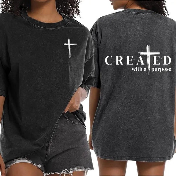Oversized Acid Wash T-shirt